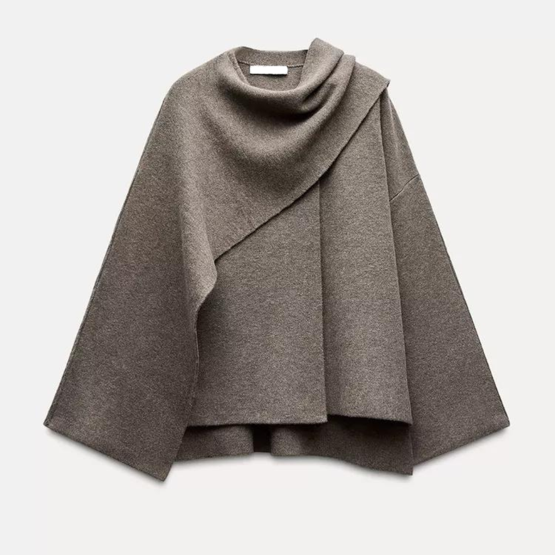 Harper Cape Coat | Timeless Elegance